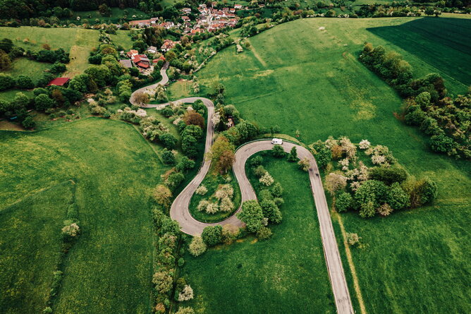 Anreise in den Odenwald mit dem PKW